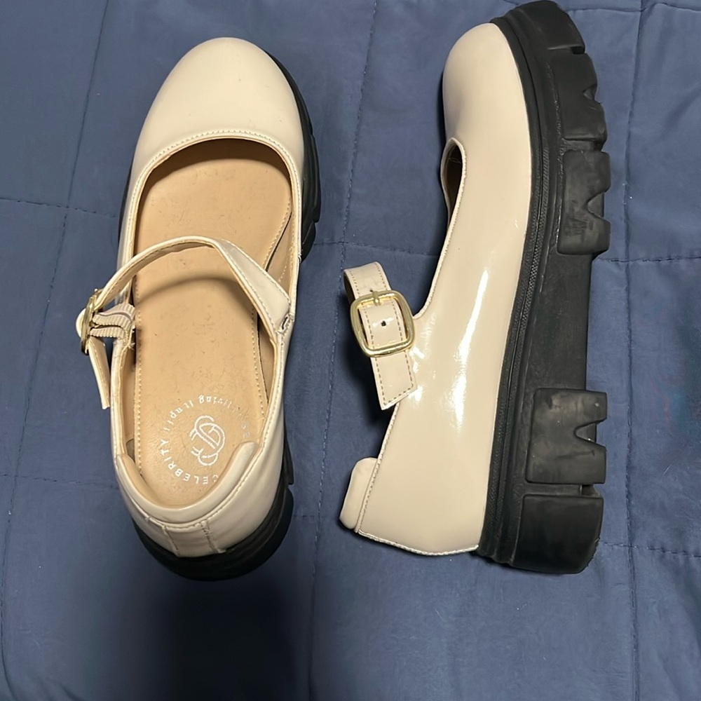 Secret celebrity chunky Mary Janes